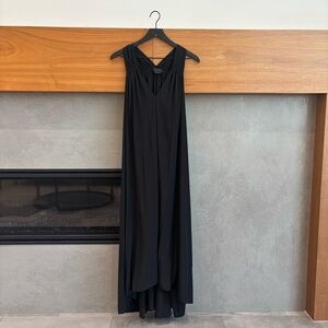 HATCH V-Neck Sleeveless Midi Dress, Size 0/S